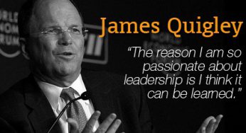 Entrevue avec les dirigeants – James Quigley