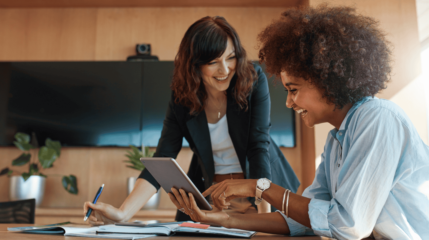 Chief Entertainment Officer engaging with a colleague, illustrating fluid leadership and evolving C-suite organizational roles.