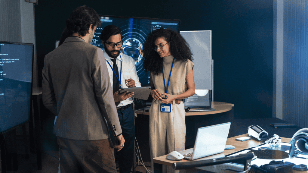 A Chief Information Officer meets with their team to discuss their path to the CIO seat.